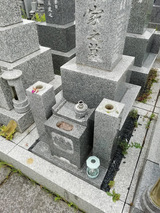 お墓掃除前_コピー